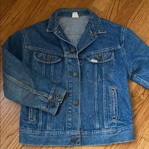 VINTAGE lee jean jacket